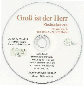 CD-Oberflche Kirchenkonzert 2014